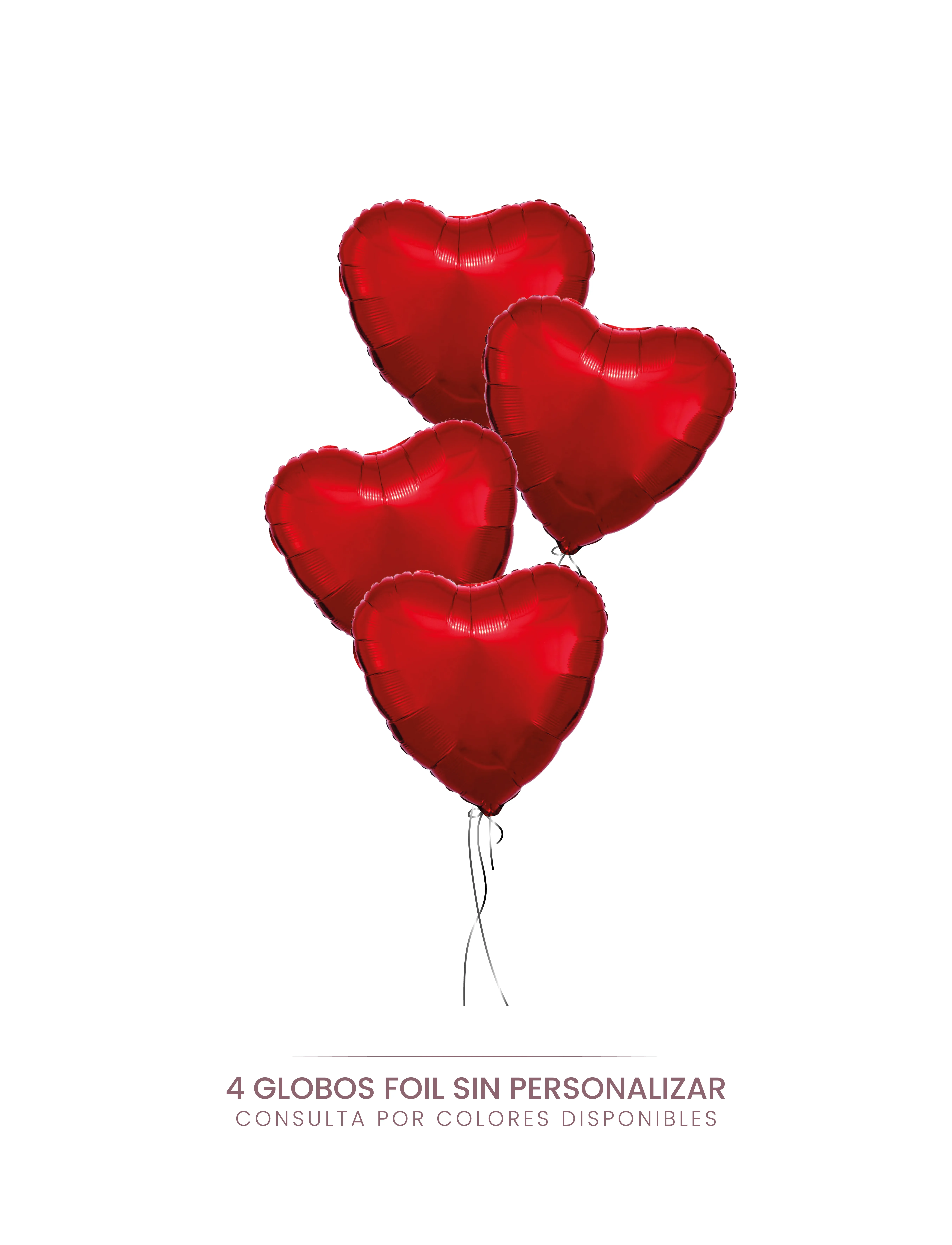 BOUQUET DE GLOBOS CORAZÓN